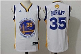 Golden State Warriors #35 Kevin Duant White 2017 NBA Finals Swingman Jersey,baseball caps,new era cap wholesale,wholesale hats